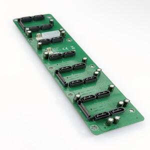 PC 서버 백플레인 하드 디스크 확장 8XU.2 SFF 8639 SAS 29핀 (Molex 4핀 SATA 전원 공급 및 3핀 팬 어댑터