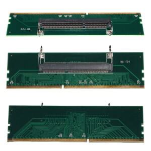 DDR3 노트북-데스크탑 메모리 어댑터 카드 RAM 커넥터 DIMM SO-DIMM-PC 컴퓨터 변환기