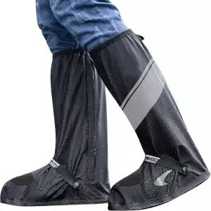 남녀용 리플렉터로 레인 슈 커버를 덮는 방수 신발