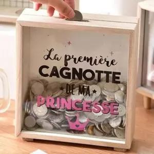 [문구/오피스] 상자저금통 나무 돈 은행 상자 홈 장식 선물 저장