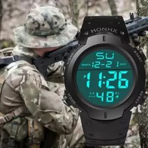 DUGNMARKT  아웃도어 손목시계 야광 군인 학생 등산 와치 수험생 런닝 러닝