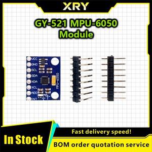 XRY 1pcs GY521 MPU6050 IIC I2C 인터페이스 Arduino 용 3 축 아날로그 자이로 스코프 센서 가속도계 호환