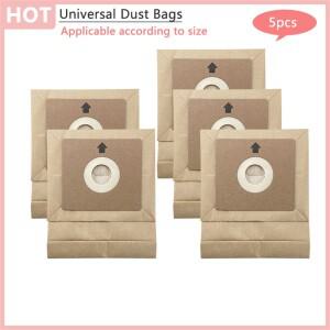 5pcs 범용 진공 청소기 종이 봉투 먼지 수집 가방 프리미엄 교체 보드 가전 액세서리 쓰레기