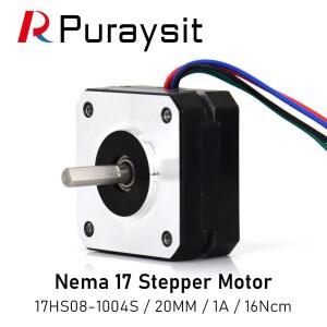 17HS08-1004S NEMA17 스테퍼 모터 1A 42 스텝 3D 프린터 CNC 조각기 DIY 로봇