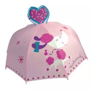 어린이 유아 예쁜 강아지 하트 캐릭터 입체 우산 유치원선물 키즈캐릭터우산