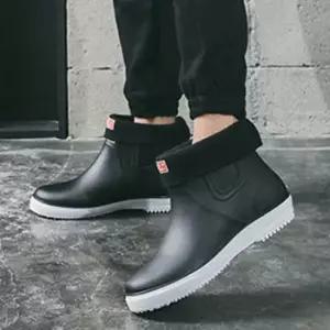 실용 남자 레인 부츠 털부츠 방한 겨울 눈길 여행 남자웨스턴부츠 남자앵글부츠