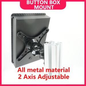 SIMPUSH 버튼 박스 VESA 마운트 100mm 75mm 2축 조정 가능 장착 Sim Rig 업그레이드