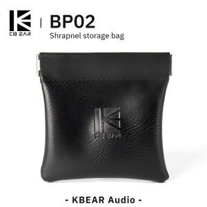 KBEAR 블루투스 헤드셋 케이스 BP02 사각형 휴대용 압축 보관 로고가 있는 슈라펠 가방