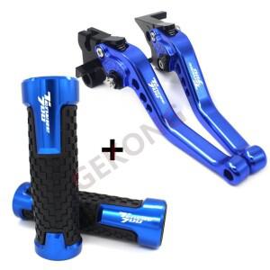 호환상품 TENERE 700 2019-2021 바이크 오토바이 브레이크 클러치 레버 핸들 바 그립 바