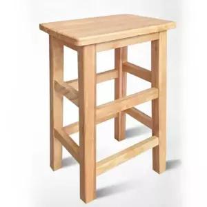 원목 높은의자 우드 바스툴 공방 스툴 청소 체어 고무나무