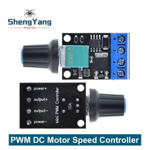 TZT 5V 12V 10A 전압 레귤레이터 PWM DC 모터 속도 컨트롤러 거버너 무단 LED 조광기 전력