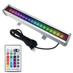 컬러 LED 바조명 줄 장식등 스틱 야외 클럽 댄스 화장대 무대