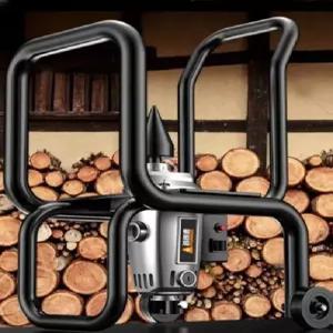 장작 패는 기계 목재 쪼개는 파쇄기 유압기 땔감 나무