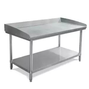 주방 조리대 작업대 선반 테이블 식당 스테인리스