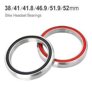 자전거 일반 헤드셋 베어링 45 ° 산악 메탈 부품 38mm 41mm 46.9mm 51.9mm 52mm MTB 수리용