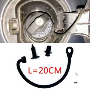 Alfa Romeo 자동차 부품 용 Fiat 500 Grande Punto Bravo Doblo 1X 연료 탱크 캡 커버 케이블 라인 로프 링