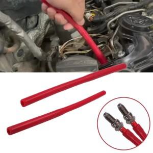 2X 범용 자동차 점화 플매트 카펫 러그 소켓 재사용 가능 고무 튜브 BMW 호환 호환 Audi 바이크 오토바이