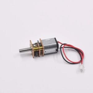 마이크로 10mmx12mm N10 풀 메탈 기어 모터 DC 1.5V-6V 3V 3.7V 92RPM 저속 고토크 장난감 모델 전기 잠금