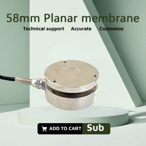 58mm 로드셀 평면 다이어프램 중량 센서 전자 저울 10KG 교육 과학 기술