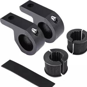 램퍼스 오프로드 ATV UTV 라이트 바 마운트 마운팅 브래킷 미니 클램프 키트 0.75 /1 /1.25 인치 수평