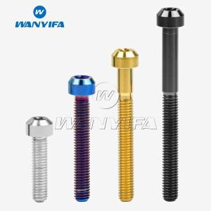Wanyifa 티타늄 Torx 헤드 M6 x 10 15 20 25 30 35 40 45 50 60 65 70 80mm 자전거 바이크 오토바이 브레이