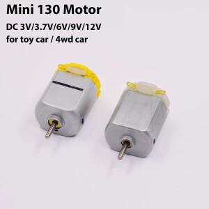 1PC S.M.C 표준 FP130 카본 브러쉬 모터  자기 DC 6V-12V 고속 대형 토크 DIY 4WD 자동차