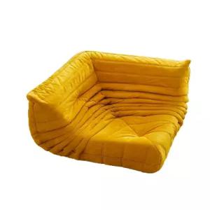 1인용 토고소파 코너형 크림화이트 쇼파 카페 빈백 안락 패브릭 거실 스튜