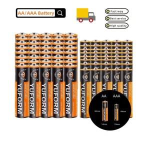 AA 배터리 1.5V 일회용 알카라인 건전지 LED 조명 장난감 Mp3 카메라 플래시 면도기 CD 플레이어 무선 마우