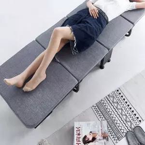 접이식침대 4단 폴딩 매트리스형 이동식 간이침대 사무실 병원용