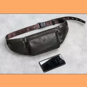 여행용 외출 패션 보조 소지품 여권 가방 가죽 힙색 여자힙색 남자힙색 웨이스트백