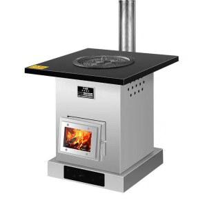 가정용 화목 난로 취사 겸용 캠핑용 장작 석탄 난로 거실용 팰릿 난로