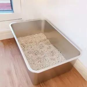 사막화 고양이 스테인리스 대형 화장실 하우스형