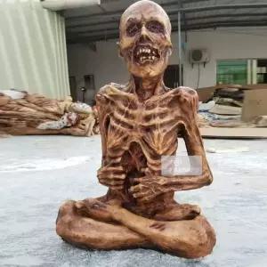 미이라 마네킹 할로윈 소품 백색 인형 장식 좀비