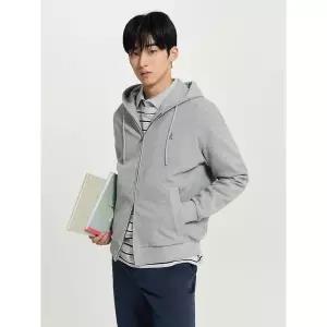 매장정품 BEANPOLE 빈폴 26SS [BC6141C523] 미니와플 투웨이 집업 긴소매 후디 - 그레이 1416270