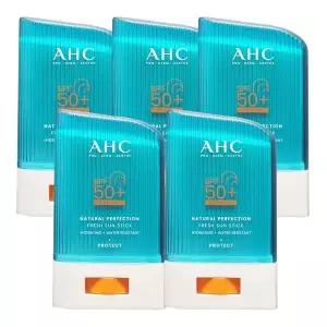 [NS홈쇼핑]AHC 내추럴 퍼펙션 프레쉬 선스틱 22g (SPF50+) 5개[35843694]