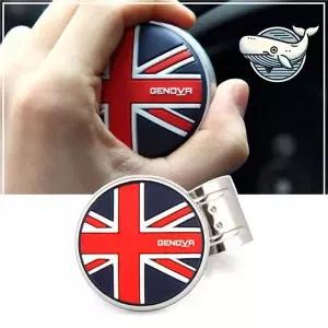 차량용 메탈 볼베어링 핸들봉 유니언잭 디자인