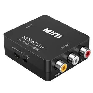 HDMI to AV 컨버터 HDMI2AV RCA 스위처 1080P