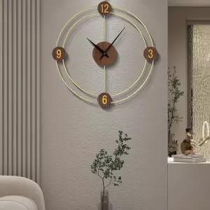 거실부착형시계 벽시계 인테리어 감성 우드시계