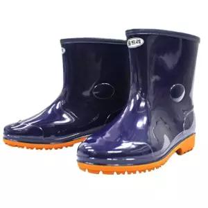 남성 작업용 방수 단장화 미끄럼 방지 부츠 내피 안전 방수장화 여름장화 장화깔창