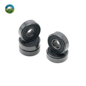 8Pcs ABEC11 608 2RS 인라인 롤러 스케이트 휠 베어링 녹슬지 않는 보드 볼 빨간색 봉인 된 8x22x7mm