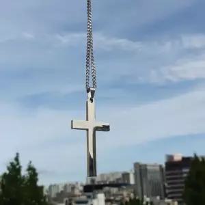 세련 패션 십자가 펜던트 목걸이 십자가목걸이 십자가팬던트 목걸이팬던트