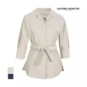 마레몬떼 벨티드 하프 트렌치자켓M214MJK11P0 1210551