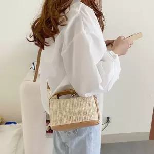 라탄백 미니 크로스 토트백 비치백 왕골가방 데일리백 여성크로스백 여자핸드백