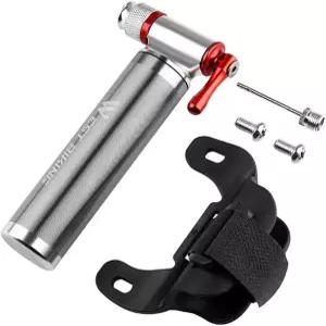 알루미늄 CO2 타이어 튜브 미니 자전거 펌프스 카트리지 - 슈레이더 프레스타 어댑터 인플레이터