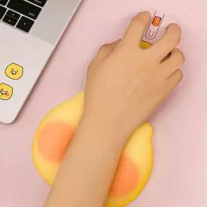 마우스 손목 패드 메모리폼 쿠션 춘식이 캐릭터 받침대