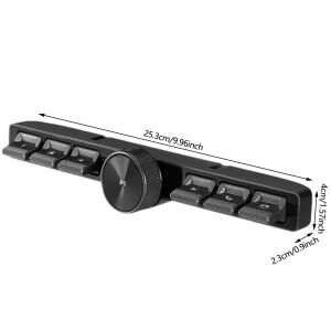 호환상품 멀티미디어 리모컨용 7키 LED 자동차 컨트롤러 볼륨 조절기 내비게이션 플레이어 무선용