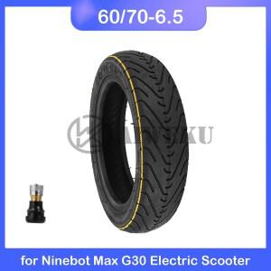 전기 스쿠터용 튜브리스 타이어 전방 후방 수리 부품 Ninebot Max G30 60/70-6.5 10 인치