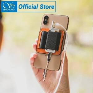 SHANLING USB 동글 DAC 파우치 iOS 안드로이드 폰이 포함된 UA4 UA3 UA2 UA1용 자기 탄성 밴드