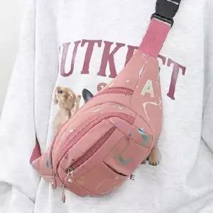 남여공용 커플 힙색 슬링백 가방 ST327 가방 지갑 파우치 숄더백 크로스백