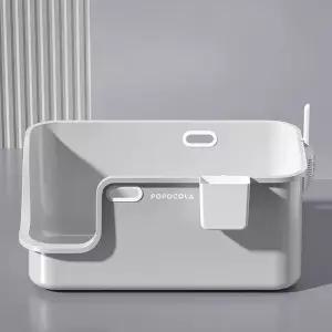 똥냥이 화장실 상자 사막화방지 고양이 초대형